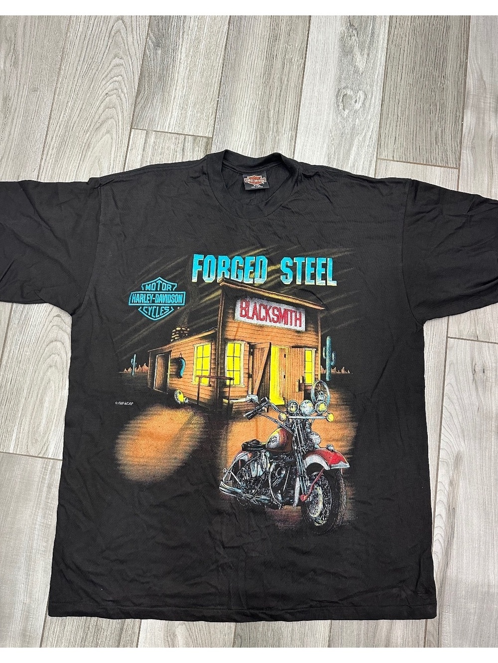 Harley-Davidson Forged Steel Blacksmith Graphic T-Shirt XXL